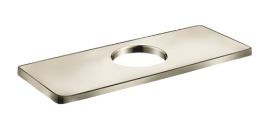 Hansgrohe ES Accessories Base Plate for Modern Single-Hole Faucets 6