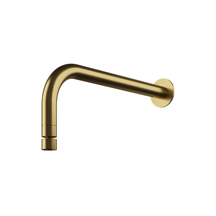 MGS Bagno 17 1/2" Wall mount Shower Arm and Flange