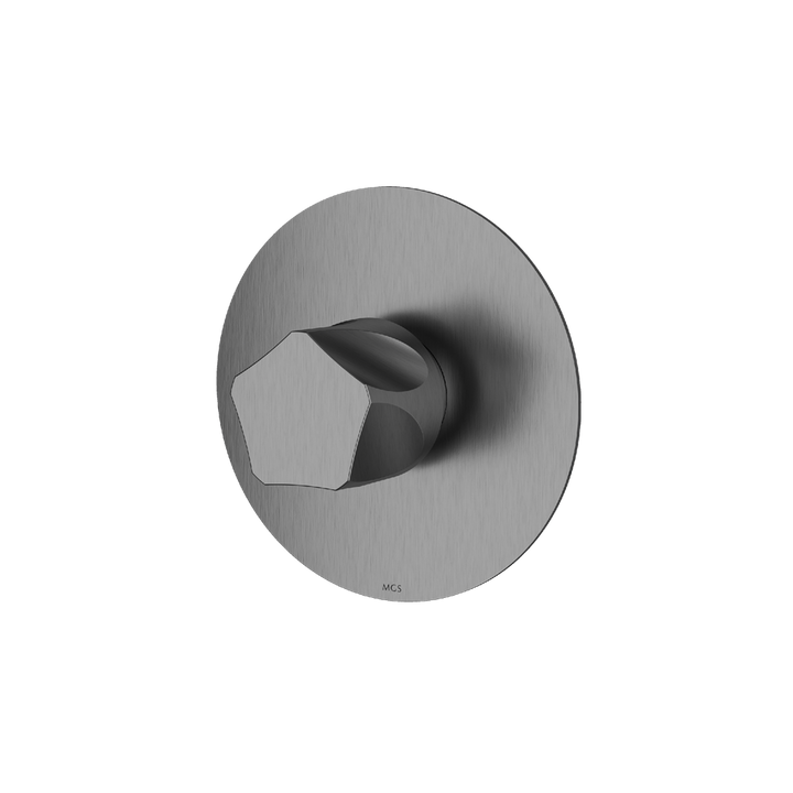 MGS Bagno Penta Stainless Steel Thermostatic Trim