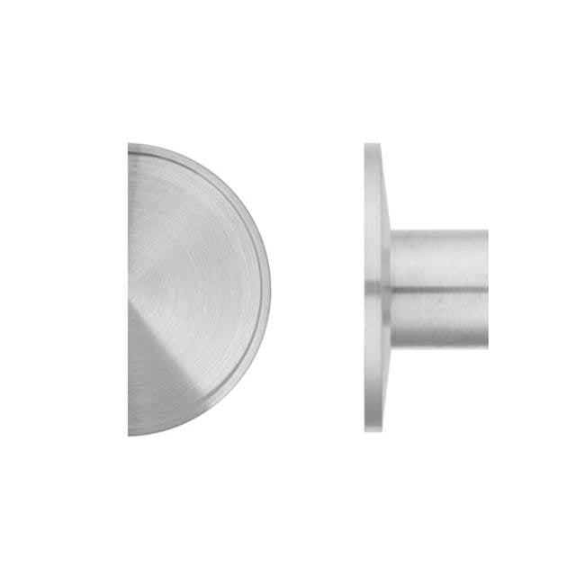 Designer Doorware Dished Niki Semi-Circle Single Cabinet Knob