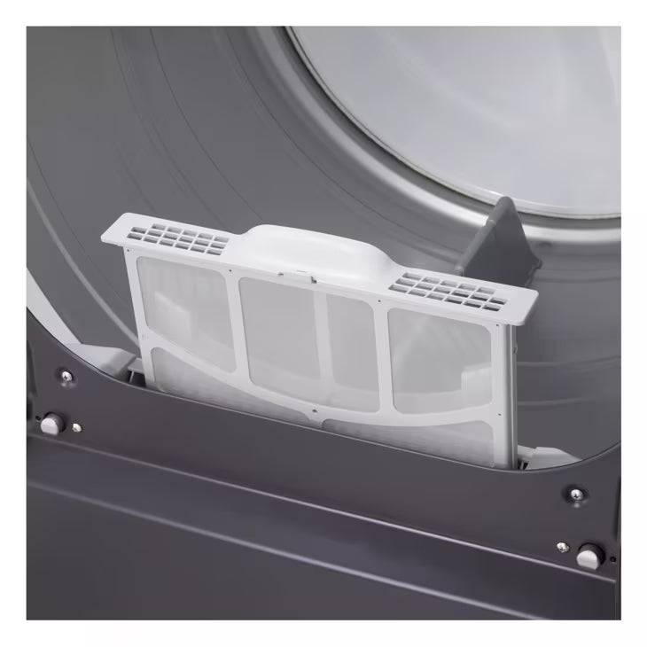 LG Appliances 7.3 cu. ft. Ultra Large Capacity Rear Control Electric Dryer with LG EasyLoad™ Door and AI Sensing