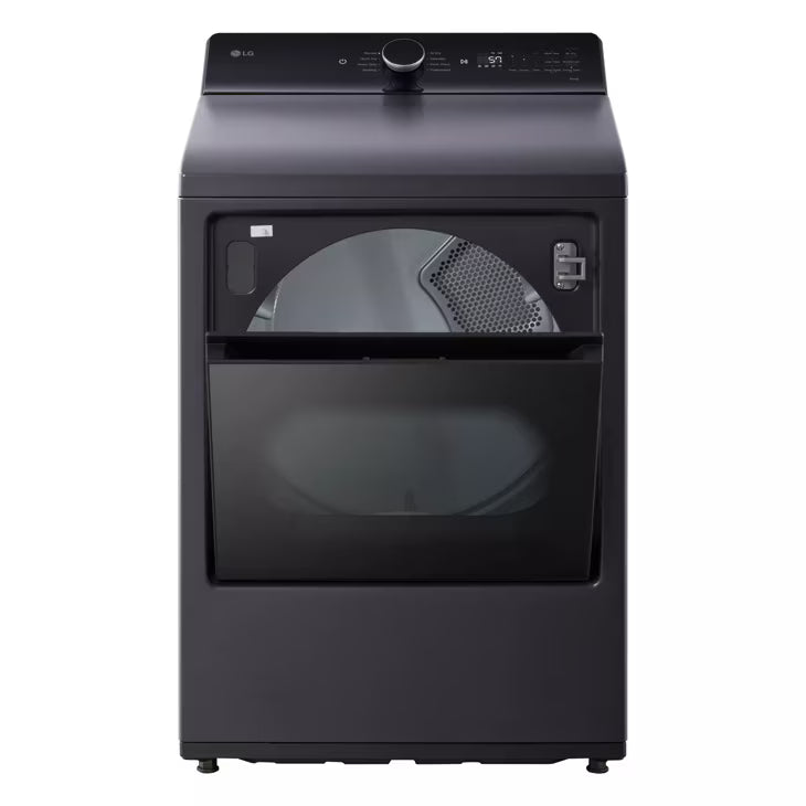 LG Appliances 7.3 cu. ft. Ultra Large Capacity Rear Control Electric Dryer with LG EasyLoad™ Door and AI Sensing