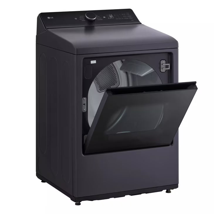 LG Appliances 7.3 cu. ft. Ultra Large Capacity Rear Control Electric Dryer with LG EasyLoad™ Door and AI Sensing