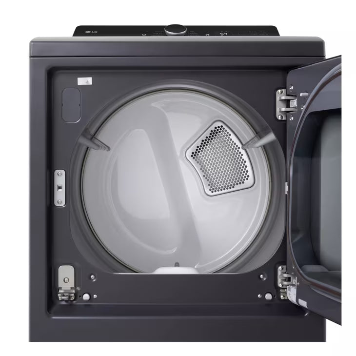 LG Appliances 7.3 cu. ft. Ultra Large Capacity Rear Control Electric Dryer with LG EasyLoad™ Door and AI Sensing