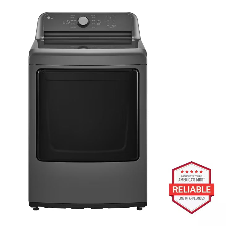 LG Appliances 7.3 cu. ft. Ultra Large Capacity Rear Control Gas Dryer with Sensor Dry Technology