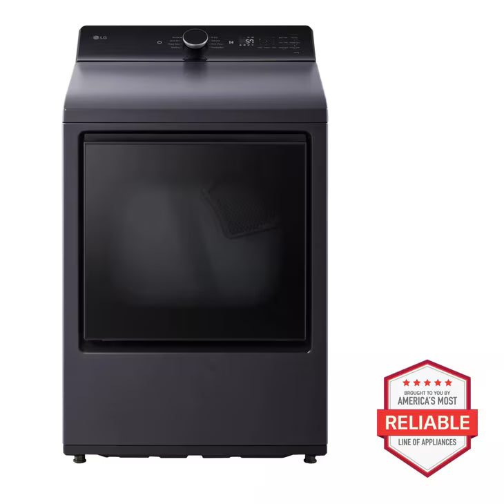 LG Appliances 7.3 cu. ft. Ultra Large Capacity Rear Control Gas Dryer with LG EasyLoad™ Door and AI Sensing