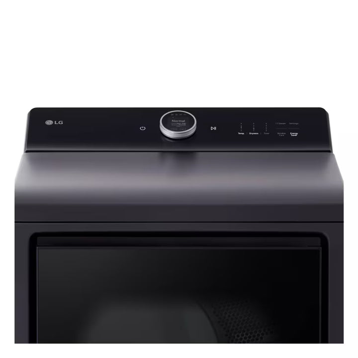LG Appliances 7.3 cu. ft. Ultra Large Capacity Rear Control Electric Dryer with LG EasyLoad™ Door AI Sensing and TurboSteam™