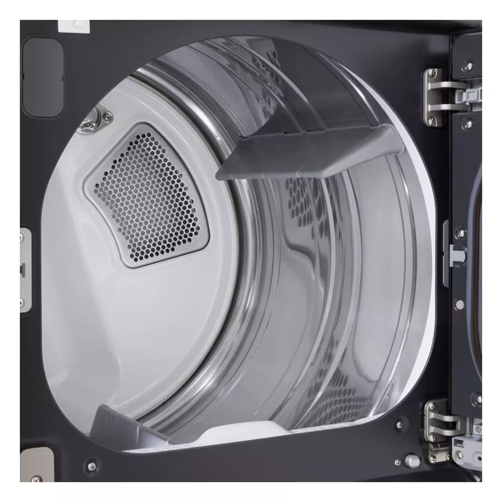 LG Appliances 7.3 cu. ft. Ultra Large Capacity Rear Control Electric Dryer with LG EasyLoad™ Door AI Sensing and TurboSteam™