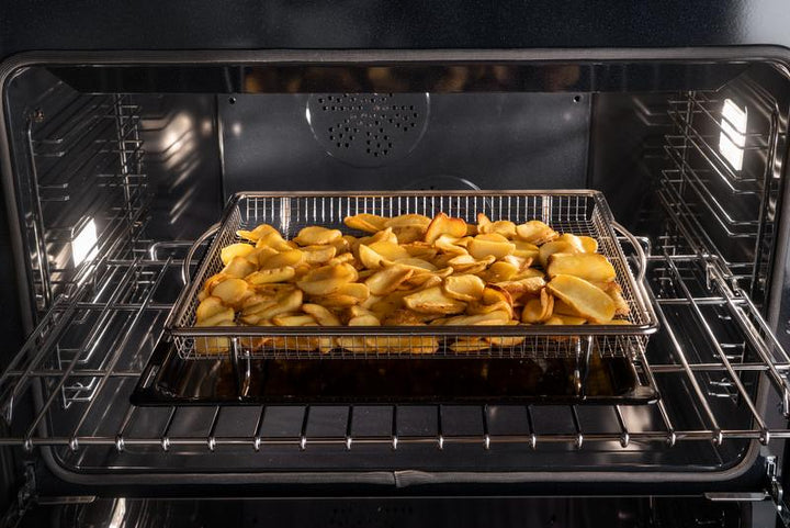 Bertazzoni 36" Heritage Series Range Electric Self Clean Oven 5 Induction Heat Zones And Griddle