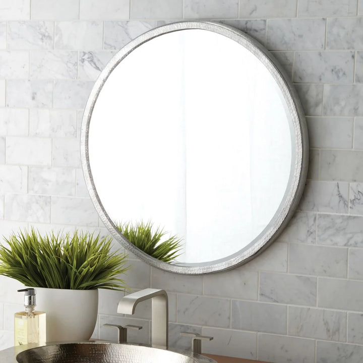 Native Trails Divinity Round Mirror