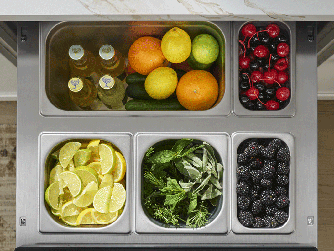 Zephyr Presrv Refrigerator Drawers 24"