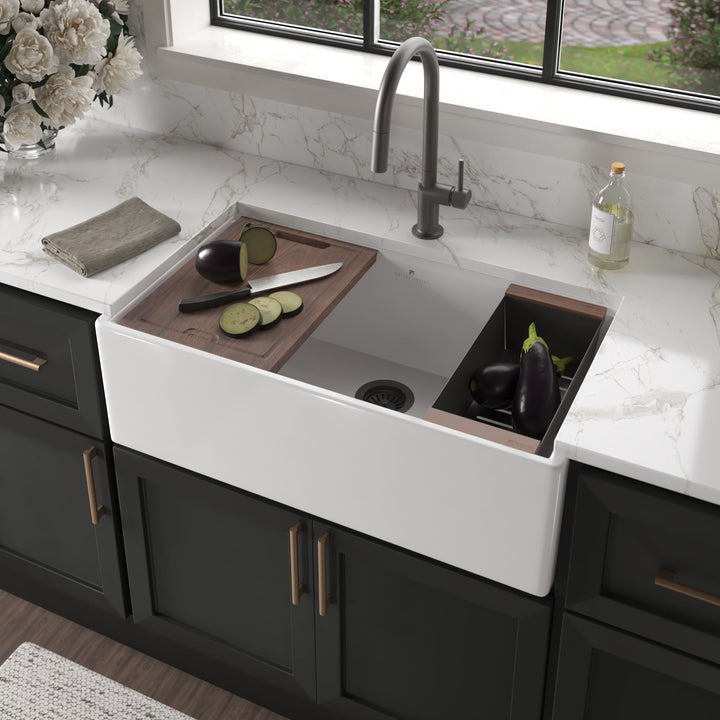 Native Trails Dreamer Concierge Apron-Front Workstation Sink
