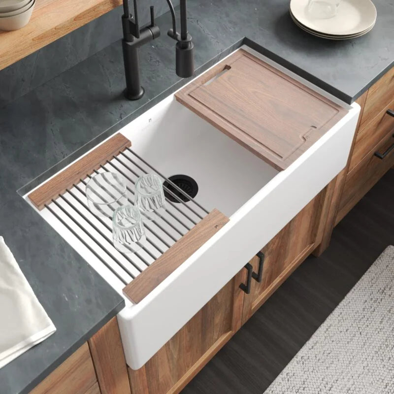 Native Trails Dreamer Concierge Apron-Front Workstation Sink