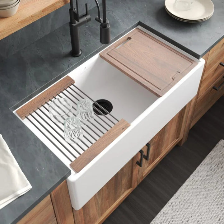 Native Trails Dreamer Concierge Apron-Front Workstation Sink