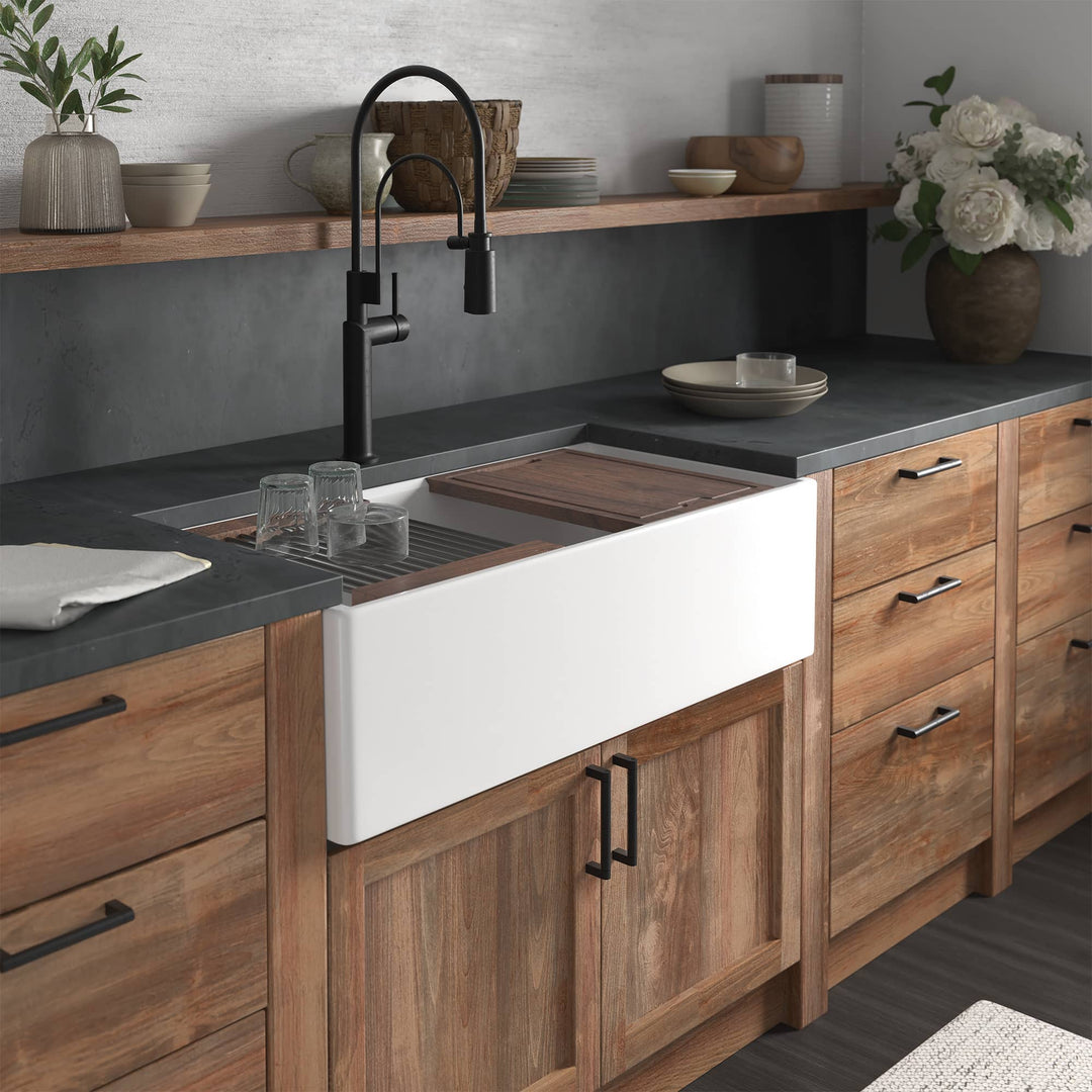 Native Trails Dreamer Concierge Apron-Front Workstation Sink