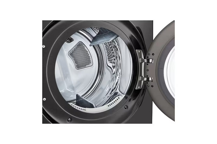 LG Appliances 7.4 Cu.Ft. Ultra Large Capacity Electric Dryer With Sensor Dry Turbo Steam Technology And Wi-Fi Connectivity