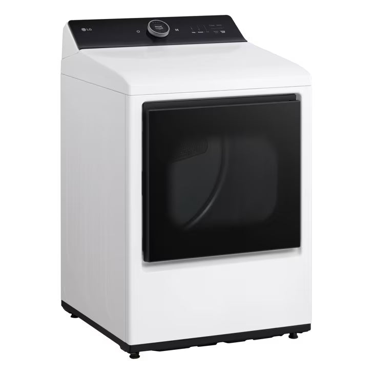 LG Appliances 7.3 cu. ft. Ultra Large Capacity Rear Control Electric Dryer with LG EasyLoad™ Door AI Sensing and TurboSteam™