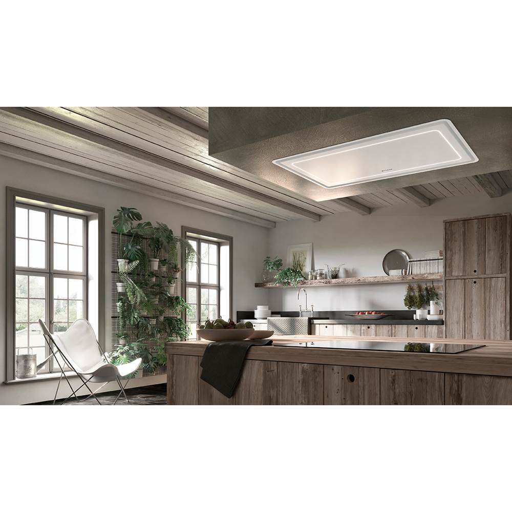 Faber Ceiling-Mount Island Hood 36''