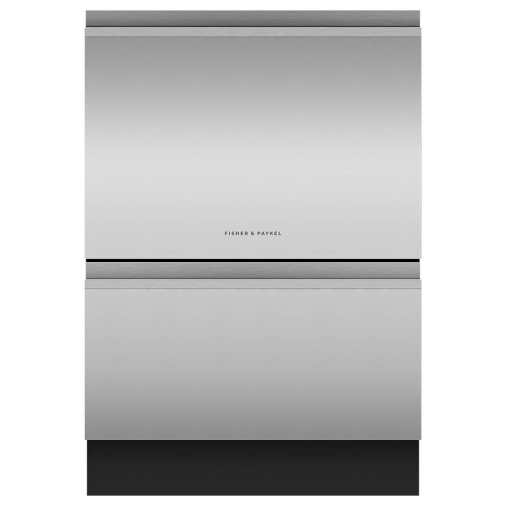 Fisher & Paykel Stainless Steel Tall Double DishDrawer