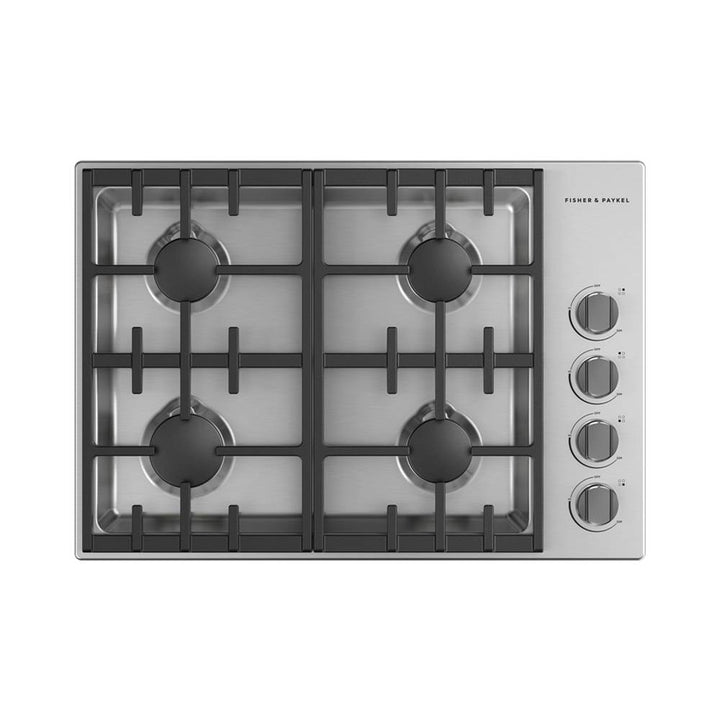 Fisher & Paykel 30" Drop-in Cooktop 4 Burner with Halo Dials