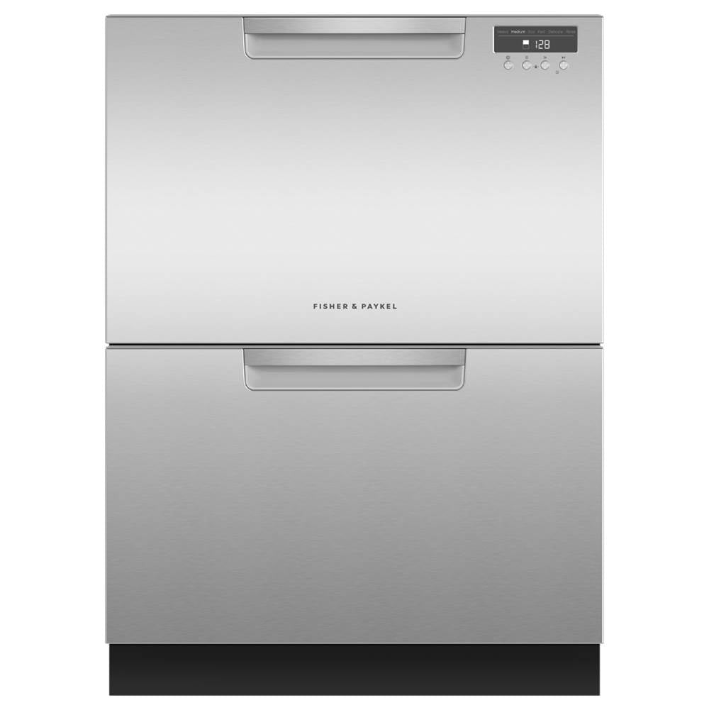 Fisher & Paykel Stainless Steel ADA Compliant Double DishDrawer