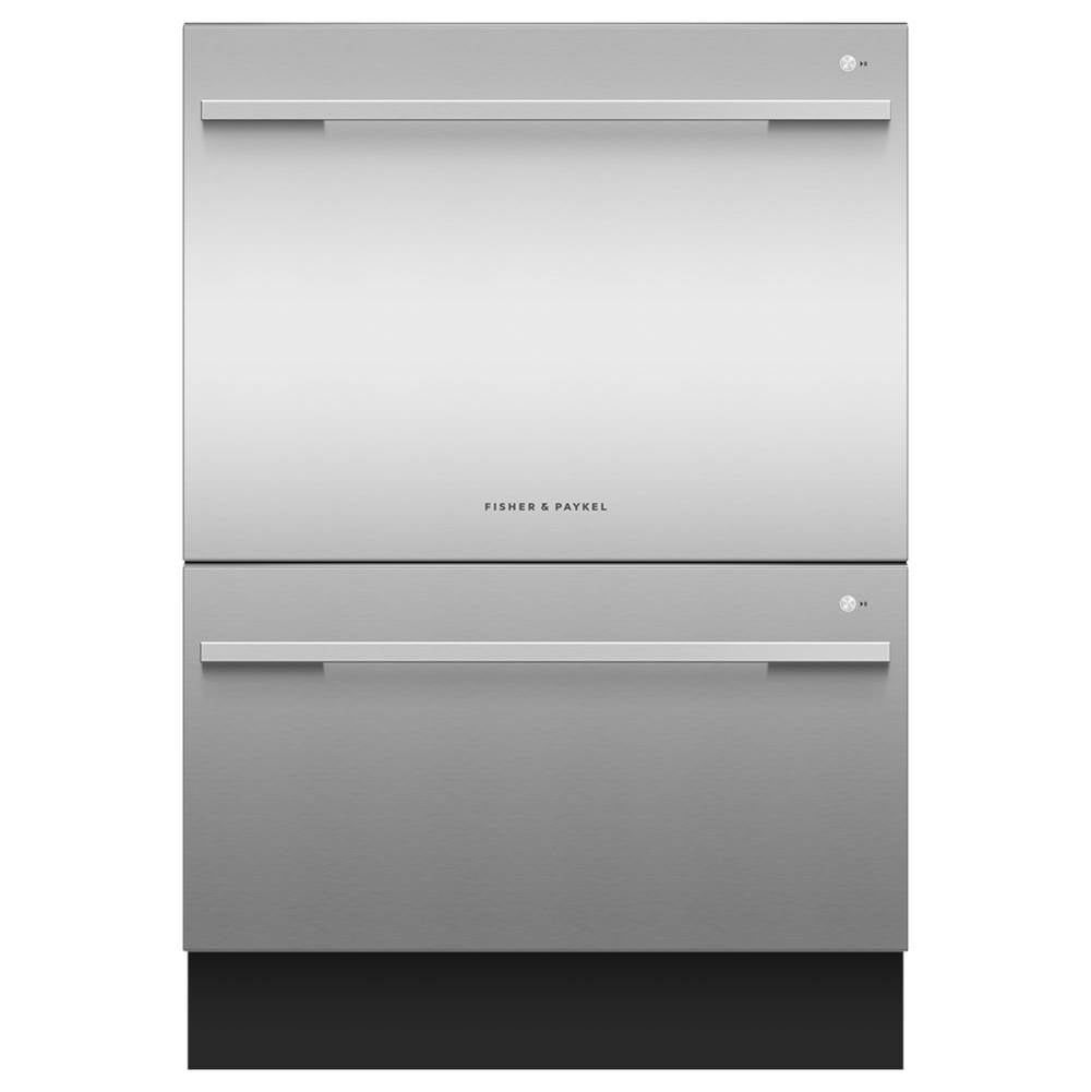 Fisher & Paykel Stainless Steel Series 9 Contemporary Tall Double DishDrawer™ Dishwasher