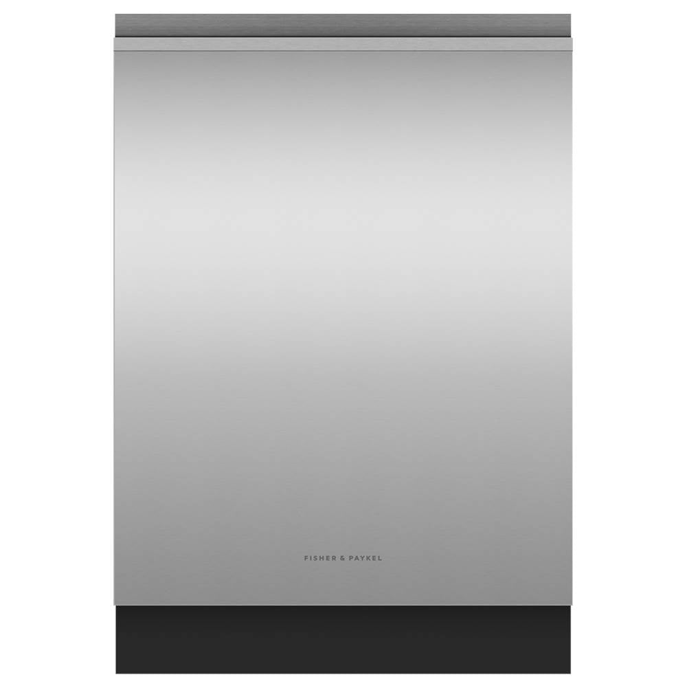 Fisher & Paykel Stainless Steel Series 9 Contemporary Tall Built-in Dishwasher