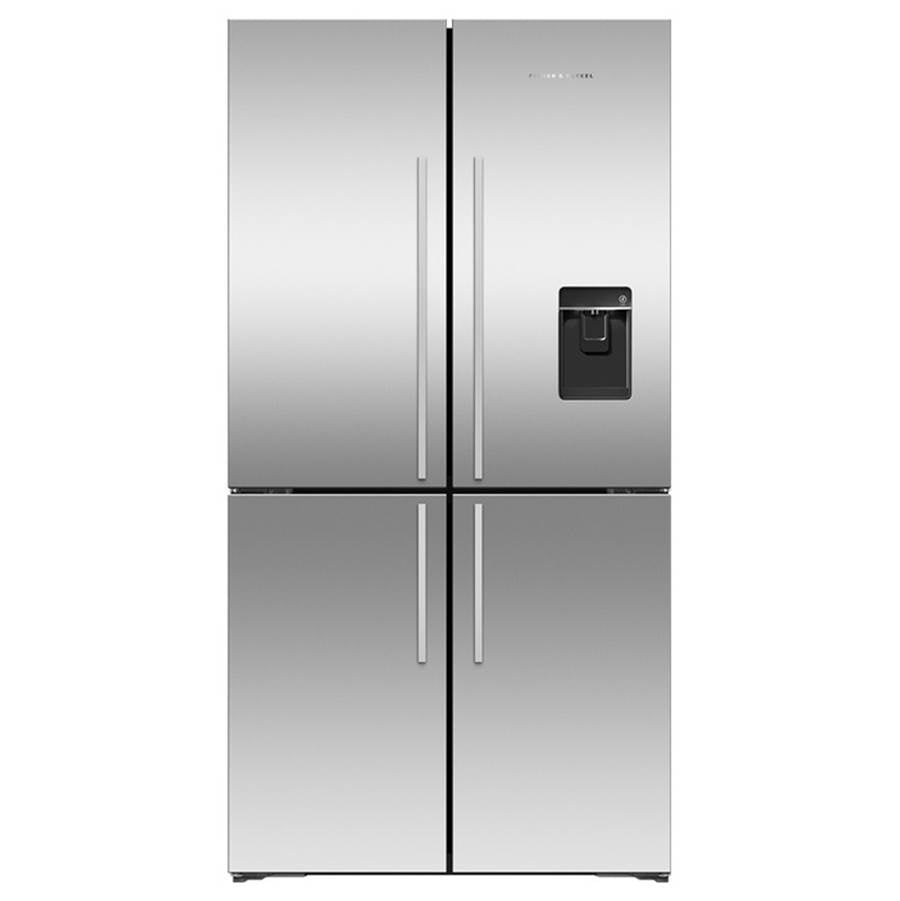 Fisher & Paykel 36" Quad Door Refrigerator Freezer Stainless Steel