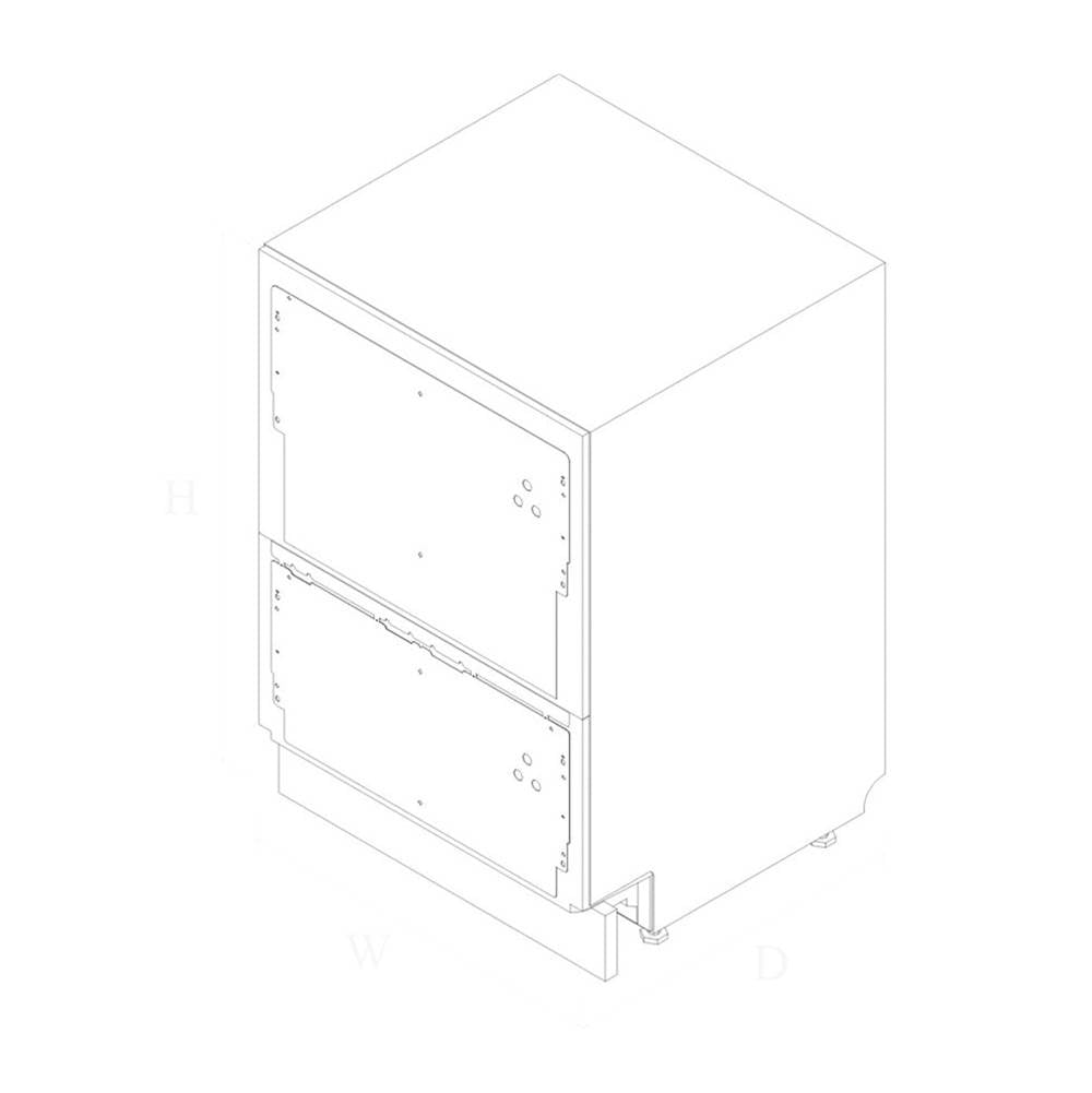 Fisher & Paykel Integrated Panel Ready Series 11 Integrated Tall Double DishDrawer™ Dishwasher