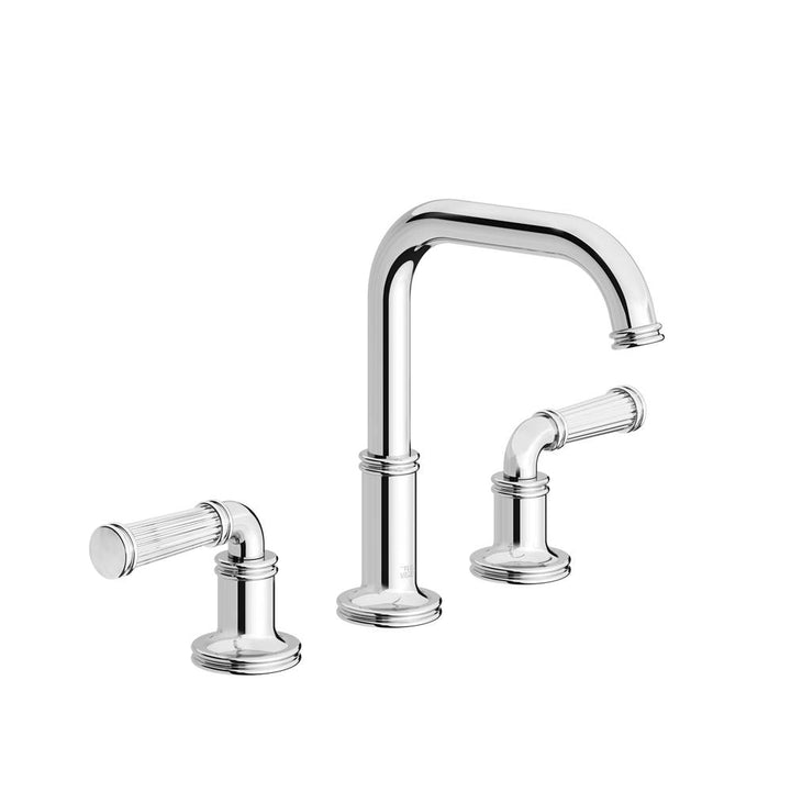 Franz Viegener Classic H Widespread Lavatory Faucet With Pop Up Drain Assembly