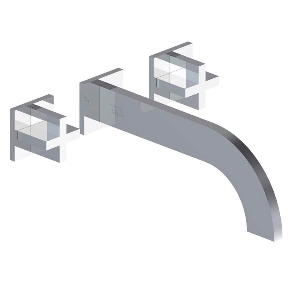 Franz Viegener Edge Cross Wall Mounted Lavatory Faucet