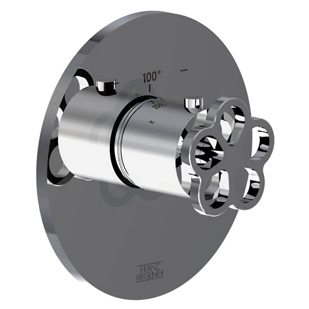 Franz Viegener Industrial Chic Thermostatic Wall Valve Trim