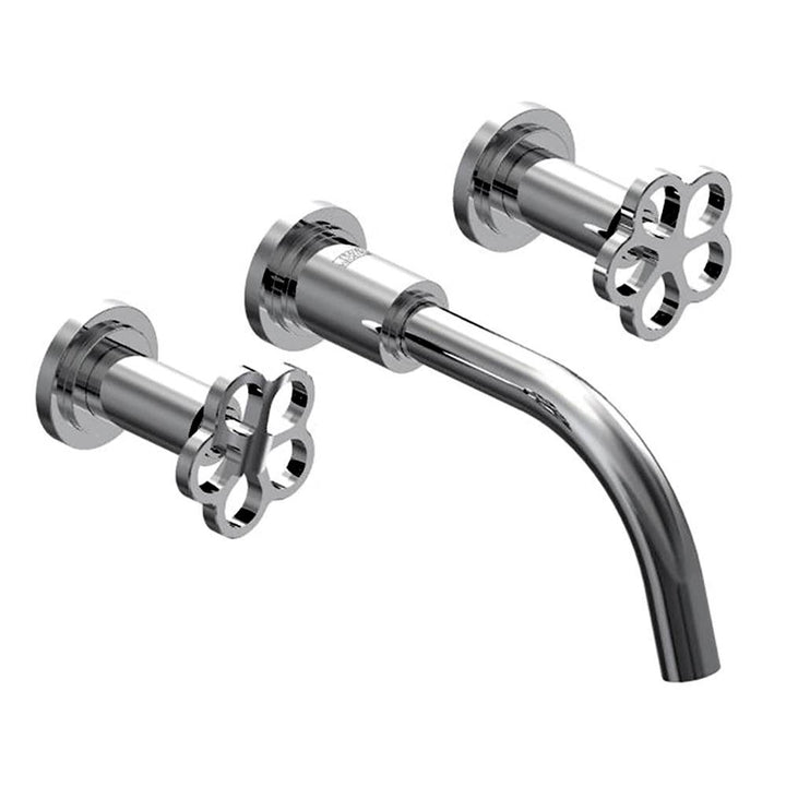 Franz Viegener Industrial Chic Wall Mounted Lavatory Faucet