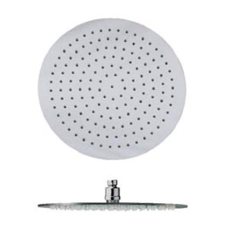 Franz Viegener 12" Round Stainless Steel Rain Head Flow Rate