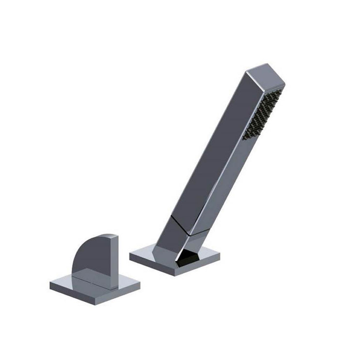 Franz Viegener Edge Deck Mounted Roman Diverter Valve And Handshower Assembly