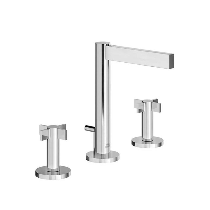 Franz Viegener Lollipop Widespread Lavatory Faucet With Pop Up Drain Assembly