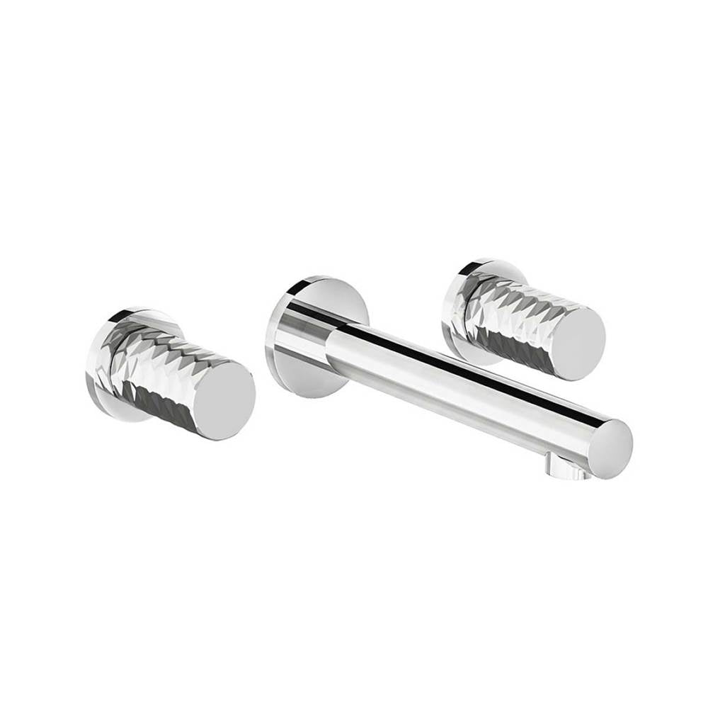 Franz Viegener Lollipop Wall Mounted Lavatory Faucet Diamond Cylinder Handle