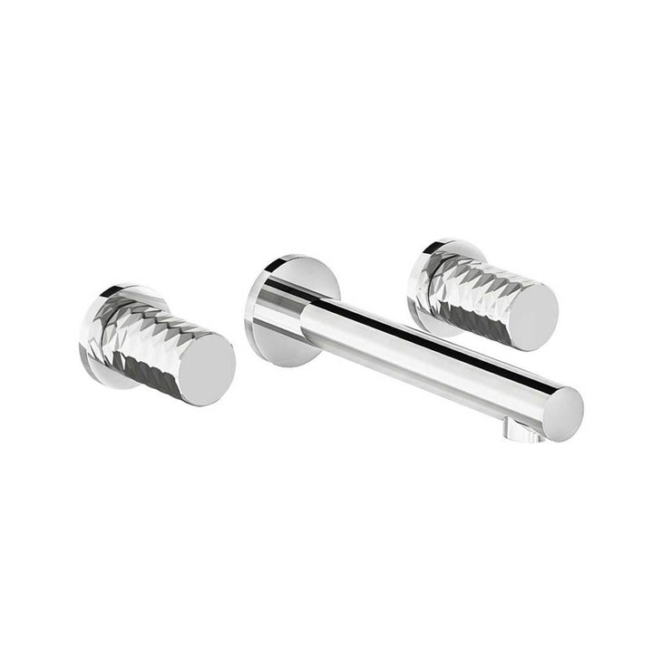 Franz Viegener Lollipop Wall Mounted Lavatory Faucet Diamond Cylinder Handle