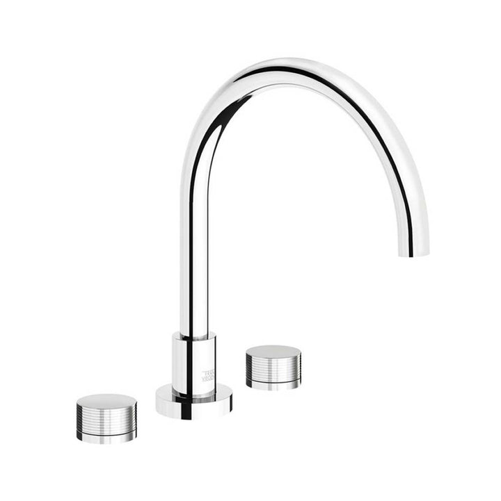 Franz Viegener Nerea Roman Bath Faucet Rings Cylinder Handle
