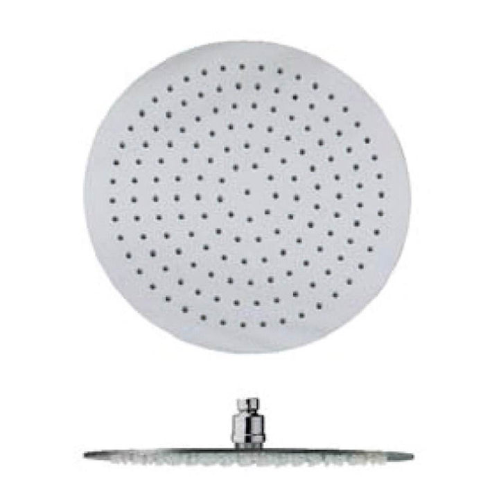 Franz Viegener 12" Round Stainless Steel Rain Head Flow Rate