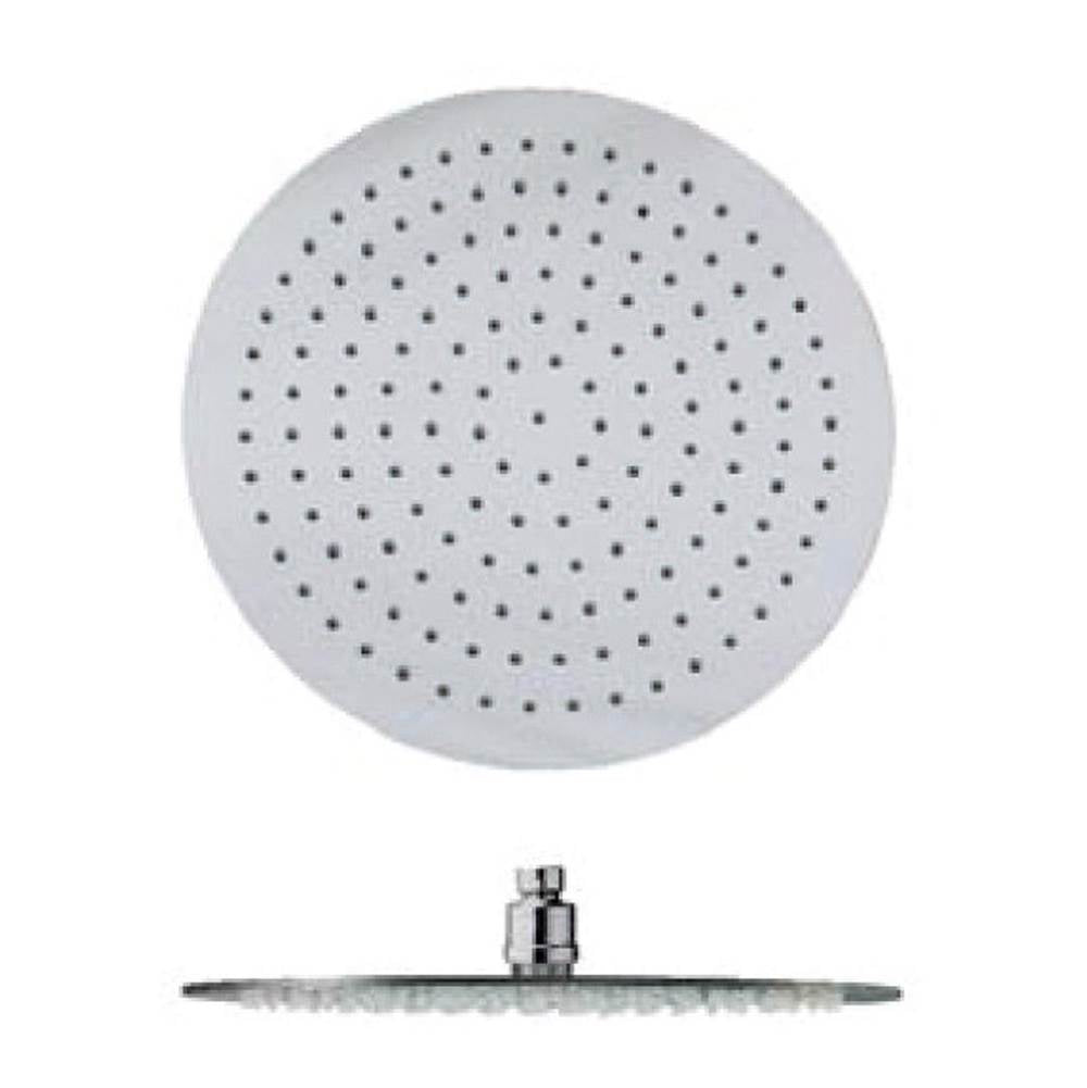 Franz Viegener 16" Round Stainless Steel Rain Head Flow Rate