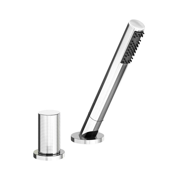 Franz Viegener Lollipop Deck Mounted Roman Diverter Valve Rings Cylinder Handle And Handshower Assembly