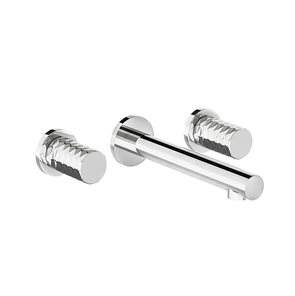 Franz Viegener Lollipop Wall Mounted Lavatory Faucet Diamond Cylinder Handle