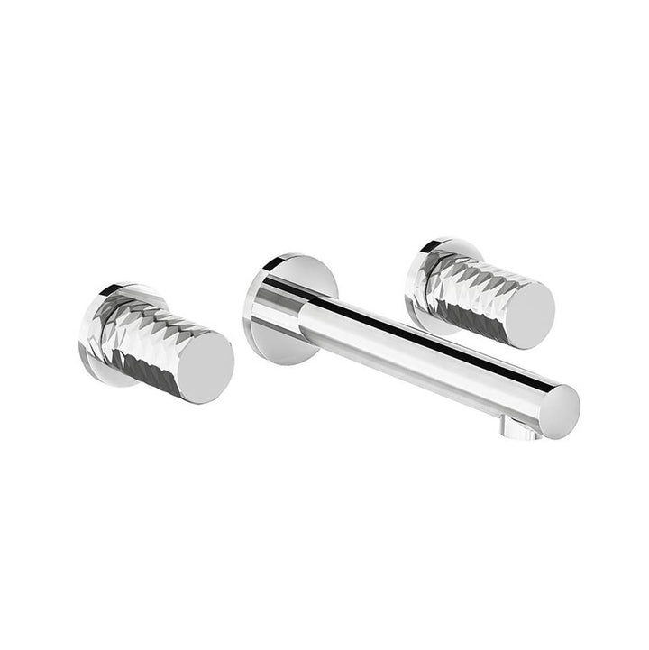 Franz Viegener Lollipop Wall Mounted Lavatory Faucet Diamond Cylinder Handle