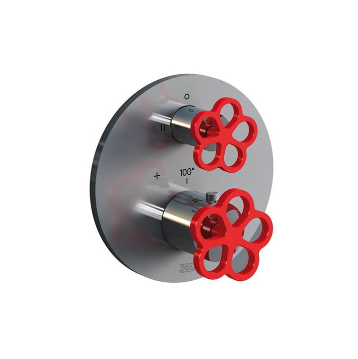 Franz Viegener Industrial Chic Thermostatic Wall Valve