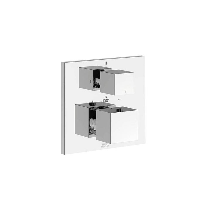 Franz Viegener Universal Thermostatic Wall Valve With Three Outlets