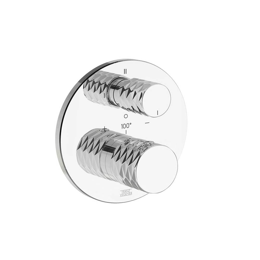 Franz Viegener Thermostatic Wall Valve With Three Outlets Trim Only
