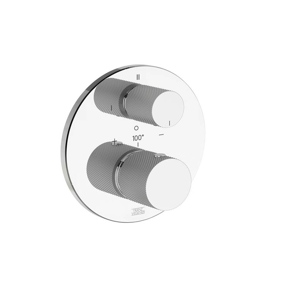 Franz Viegener Thermostatic Wall Valve With Three Outlets Trim Only