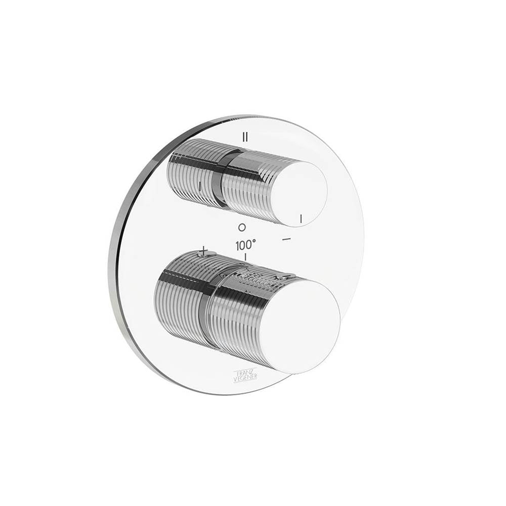 Franz Viegener Thermostatic Wall Valve With Three Outlets Trim Only