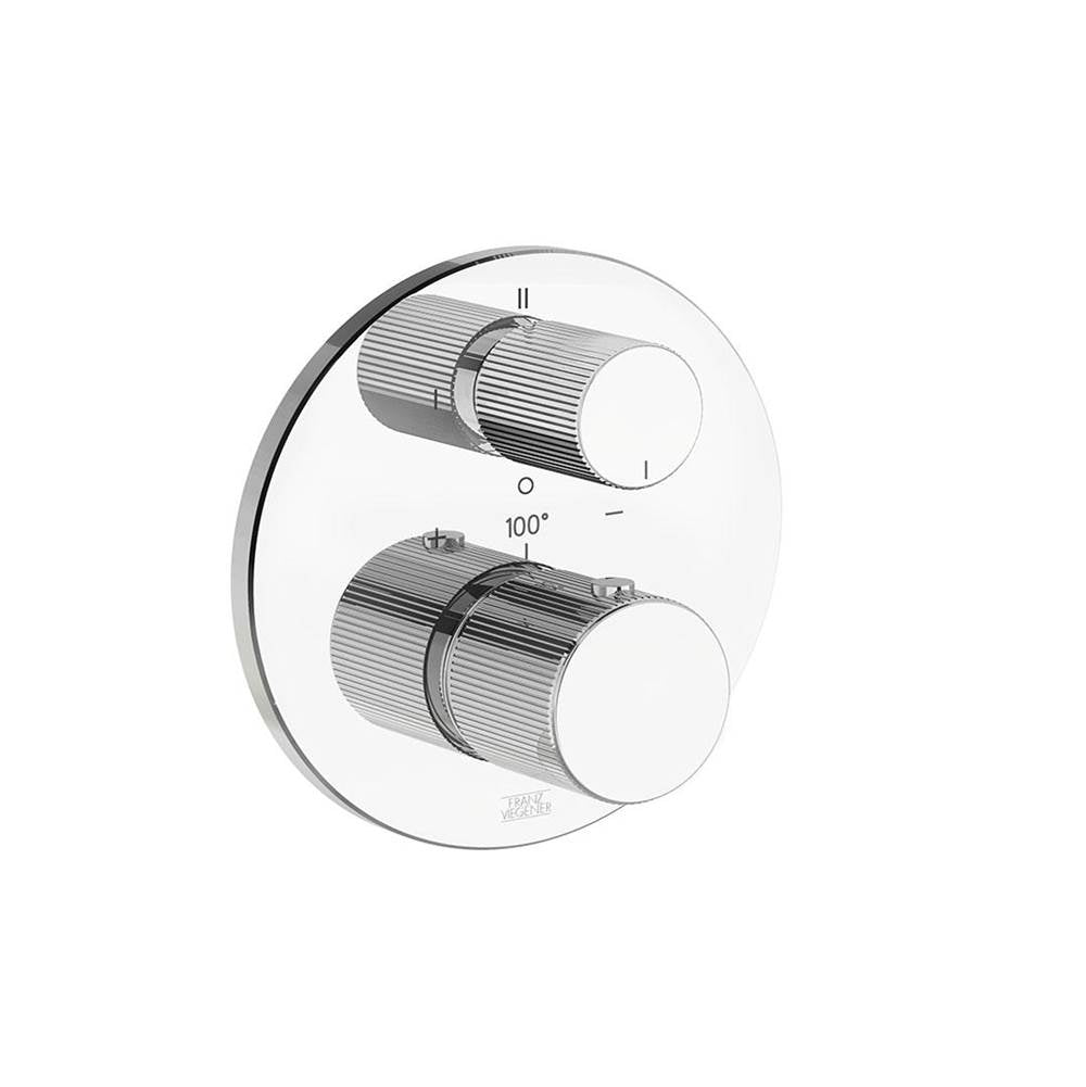 Franz Viegener Thermostatic Wall Valve With Three Outlets